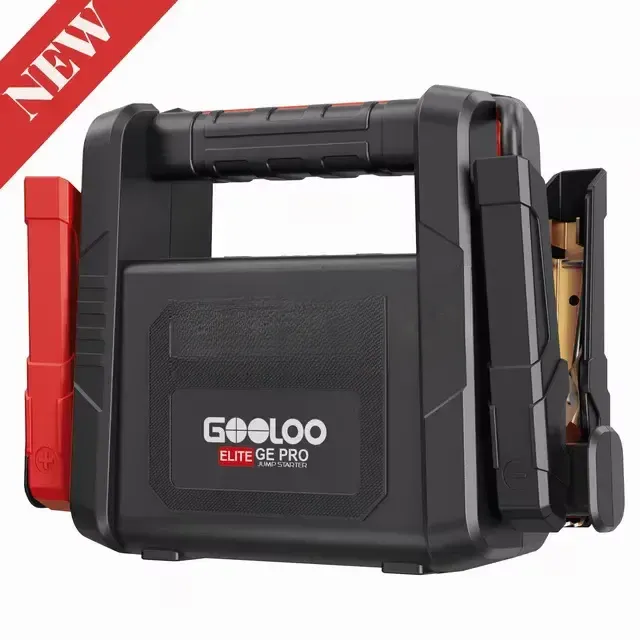 ავტომანქანის დამქოქი ,,jump starter" ჯამპ სტარტერი - ბუსტერი GOOLOO GE PRO 6250A . ქოქავს ყველა ბენზინის და 12 ლ-მდე მოც 1