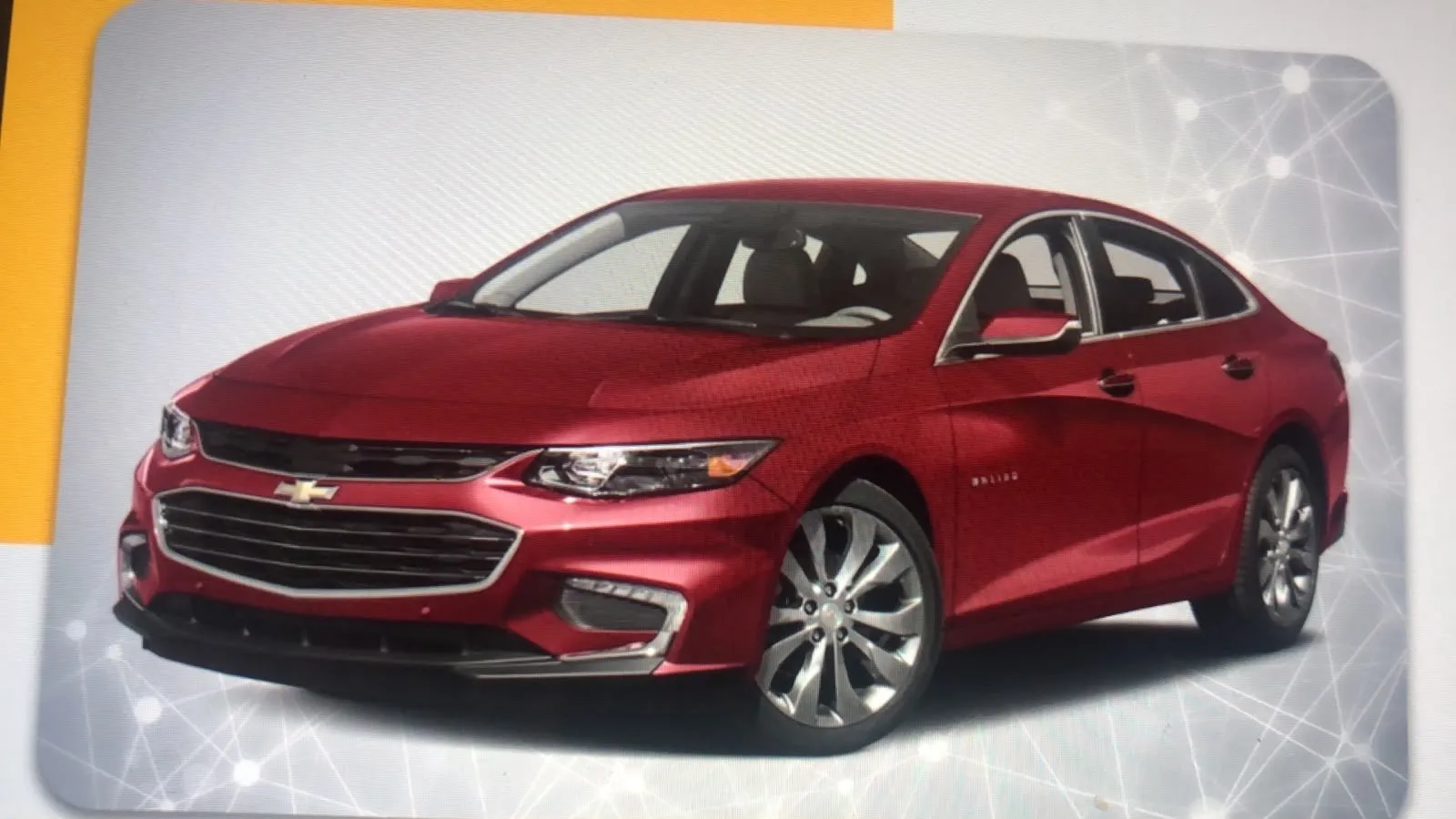 CHEVROLET Malibu 2016 იშლება ნაწილებად 1